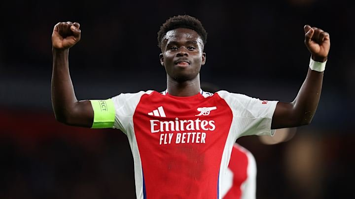Bukayo Saka a été capitaine d'Arsenal en l'absence de Martin Ødegaard cette saison