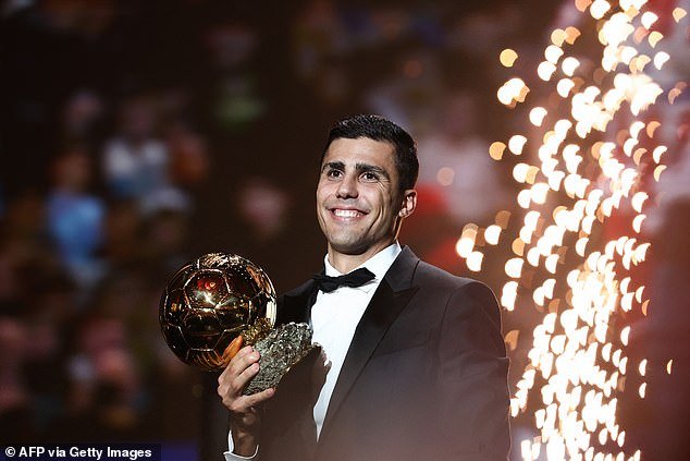 Rodri vainqueur du Ballon d'Or