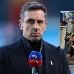 Gary Neville critique Rashford et Casemiro pour leurs voyages aux US