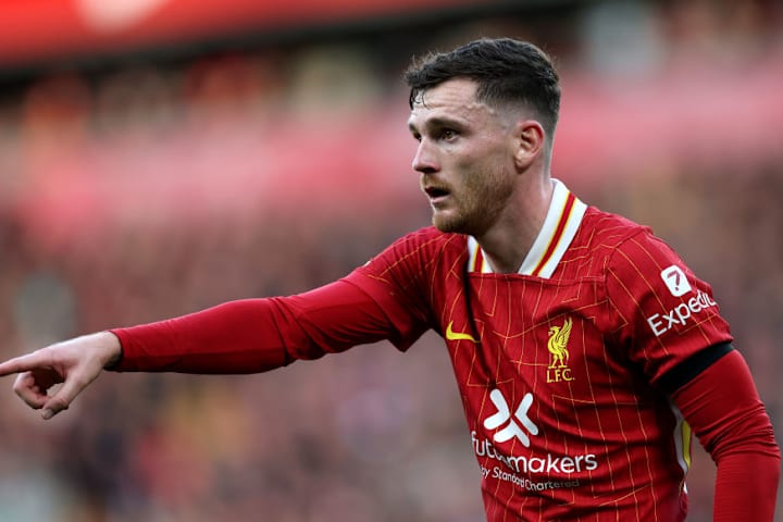 Andrew Robertson en action