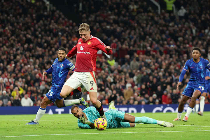 Rasmus Hojlund, Robert Sanchez