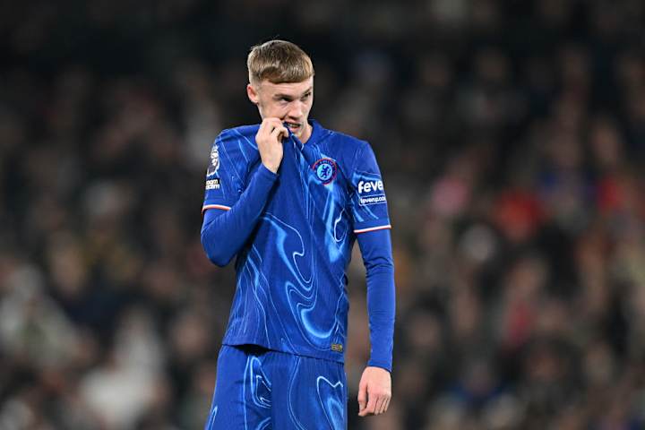 Cole Palmer lors du match contre Manchester United