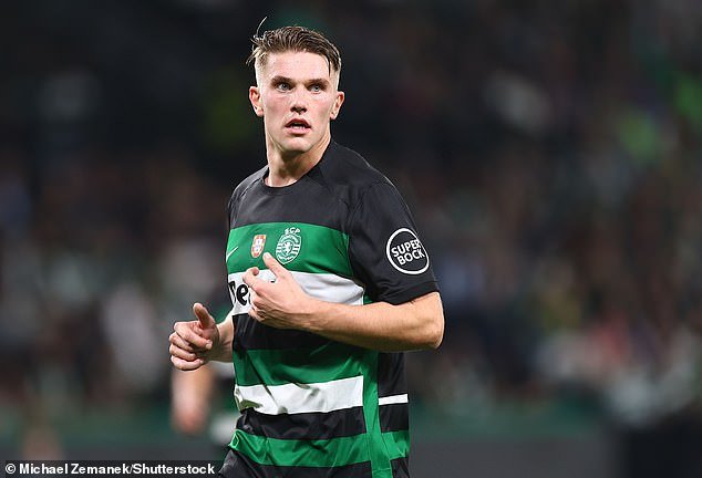 Viktor Gyokeres, attaquant de Sporting