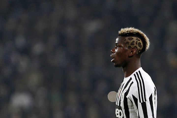 Juventus Paul Pogba reacts during the Italian Serie A... Juventus Paul Pogba reacts during the Italian Serie A...