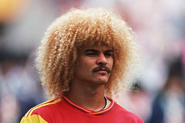 Joueur de football Carlos Valderrama