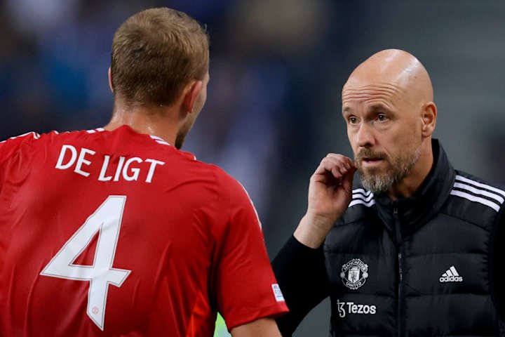 Matthijs De Ligt et Erik Ten Hag