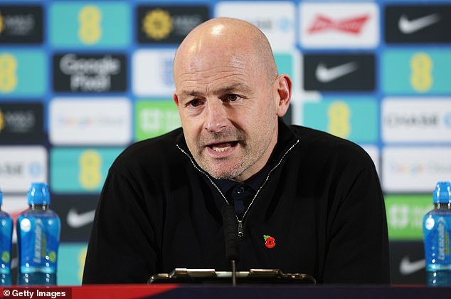 Lee Carsley vue d'action pour l'équipe d'Angleterre