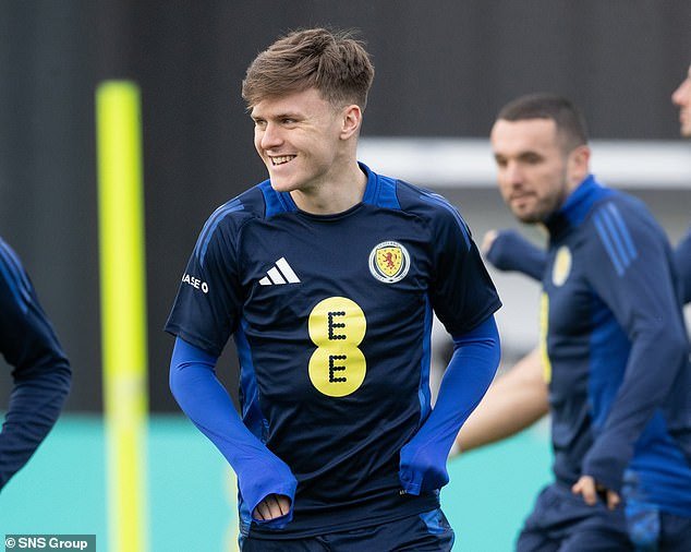 Ben Doak, considéré comme l'homme du match contre la Croatie