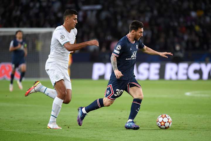 Rodri et Lionel Messi