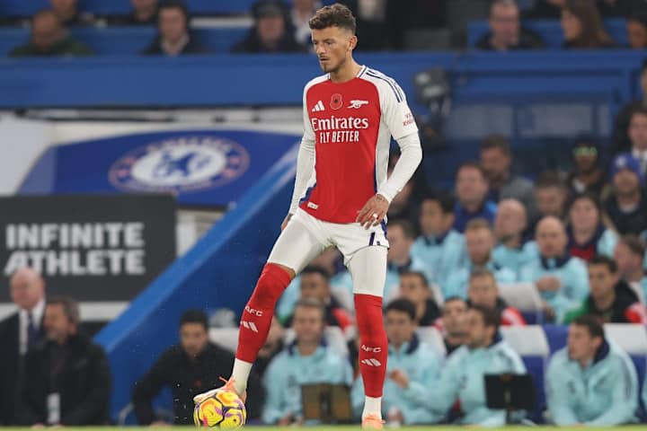 Ben White n'a pas participé à la dernière victoire en Premier League d'Arsenal depuis le derby nord-londonien en septembre Ben White lors du derby nord-londonien