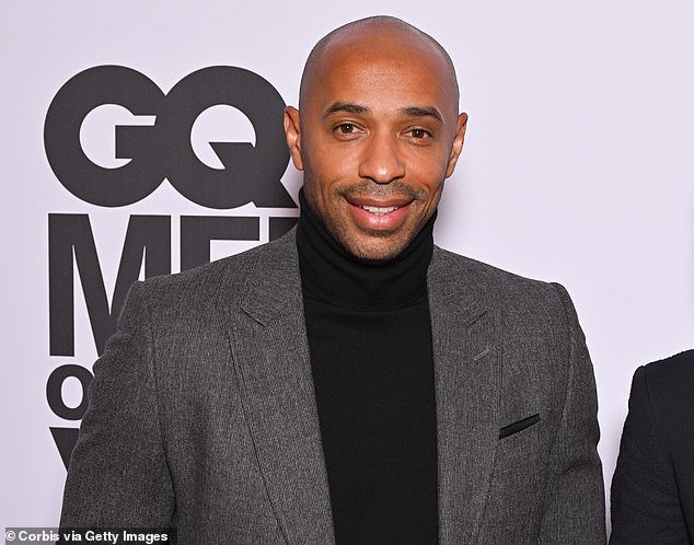 Thierry Henry honoré lors des GQ Awards