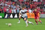 Des joueurs des Vancouver Whitecaps lors d'un match.