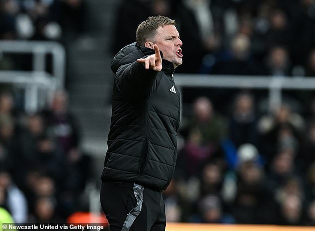 Eddie Howe's Newcastle side failed to win their fourth game in a row after Monday night's loss