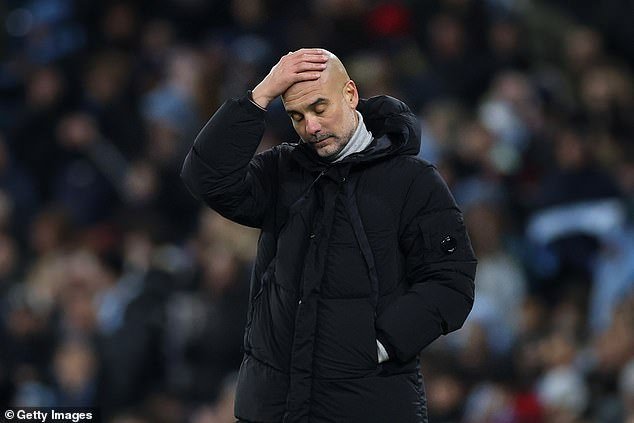 Pep Guardiola face à une série difficile de résultats