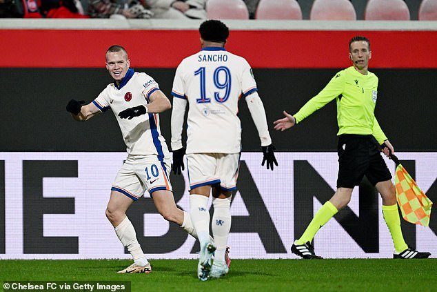 Mykhailo Mudryk a inscrit un superbe but en seconde moitié