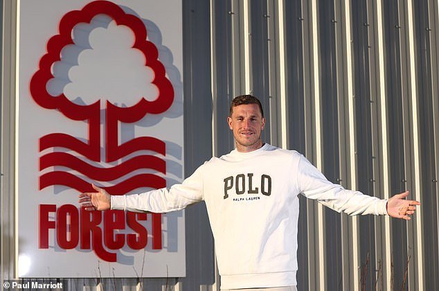 Chris Wood sur le terrain