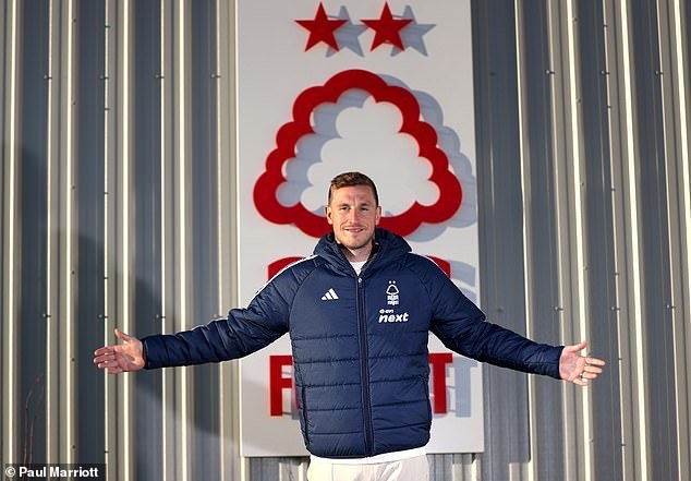 Chris Wood avec le maillot de la Nouvelle-Zélande