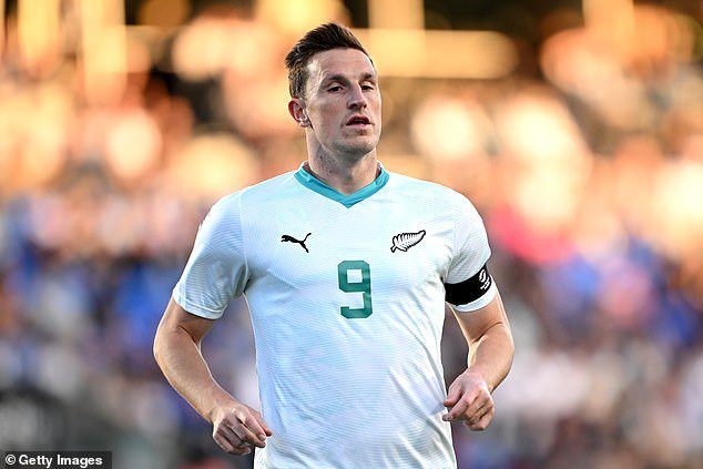 Chris Wood représentant la Nouvelle-Zélande