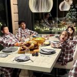 Cristiano Ronaldo et Marcus Rashford - Noël en famille