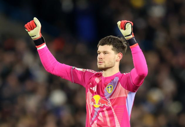 Illan Meslier- La Fiorentina défie Man Utd pour le gardien de Leeds