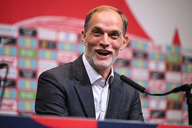 Thomas Tuchel lors du tirage au sort des éliminatoires de la Coupe du Monde