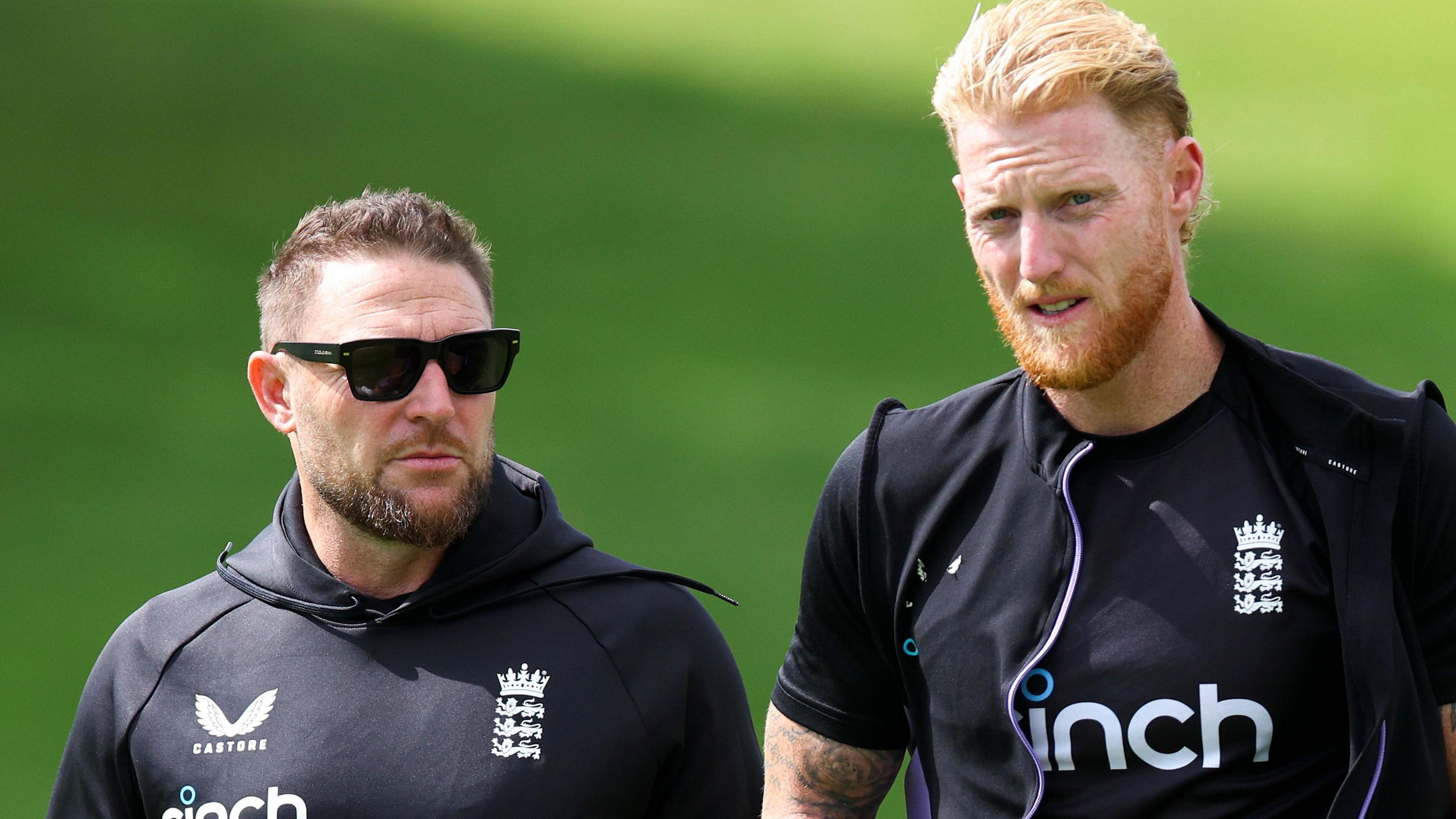 Brendon McCullum et Ben Stokes