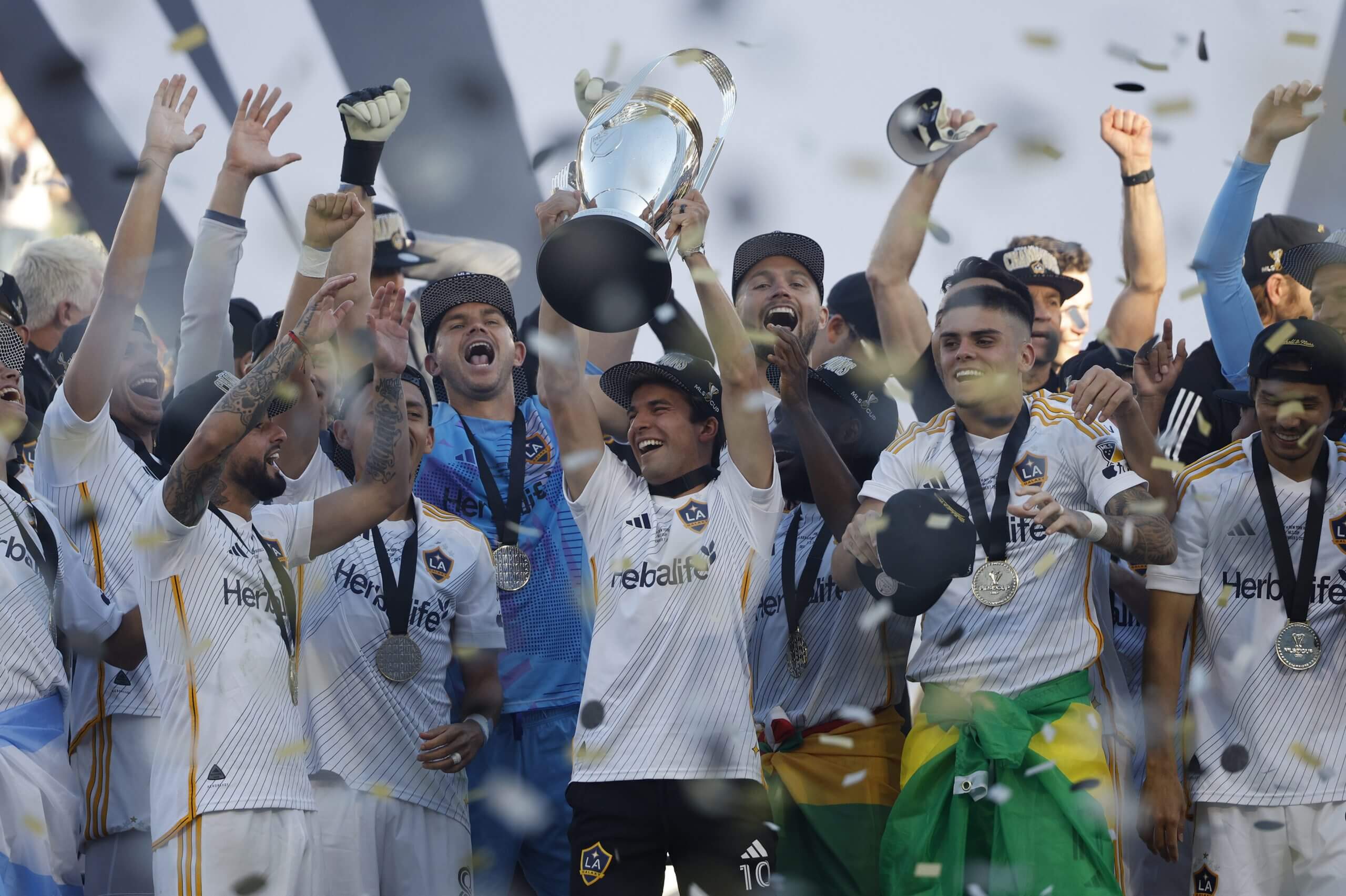 LA Galaxy lors d'un match