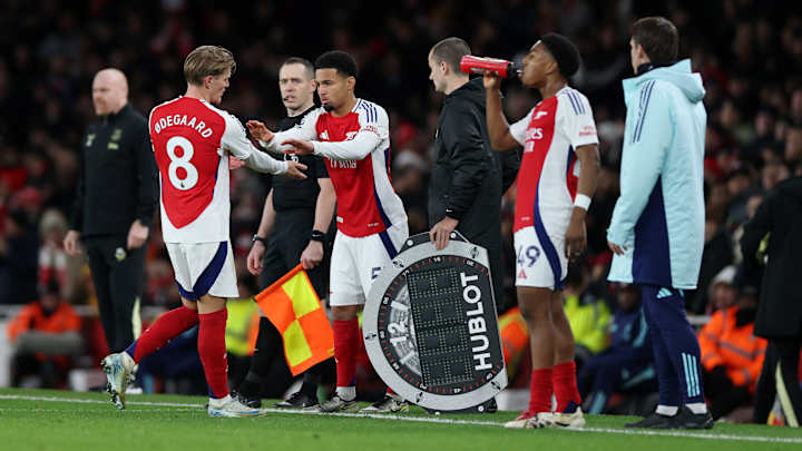 Odegaard a été remplacé de manière surprenante