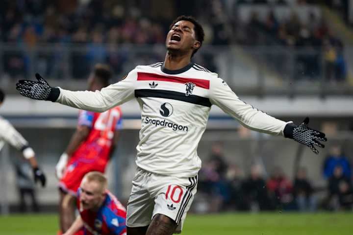 Marcus Rashford sous les couleurs de Manchester United