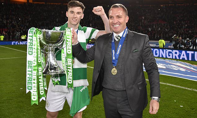 Kieran Tierney sur le terrain