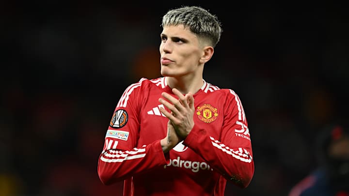 Garnacho était absent