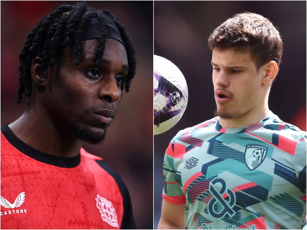 Jeremie Frimpong et Milos Kerkez