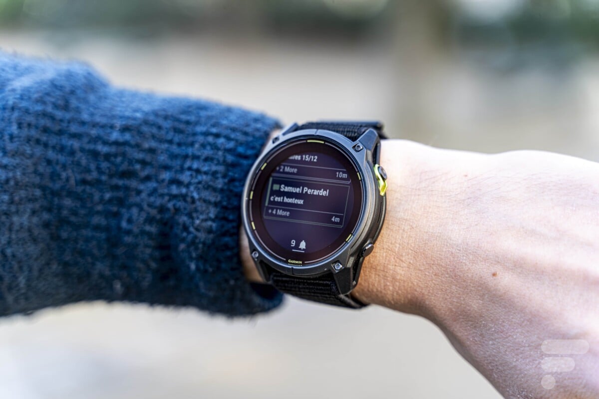 Interface Garmin Enduro 3