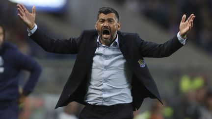 L'entraîneur portugais Sergio Conceição (FC Porto). (DPI / NURPHOTO via AFP)