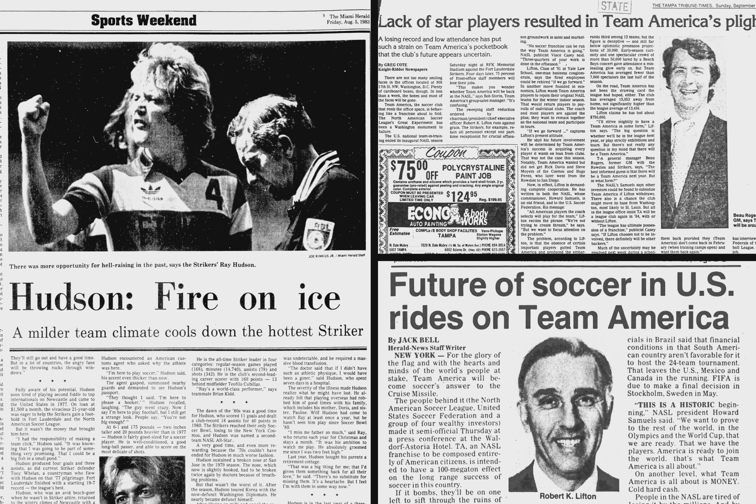 État de la NASL en crise