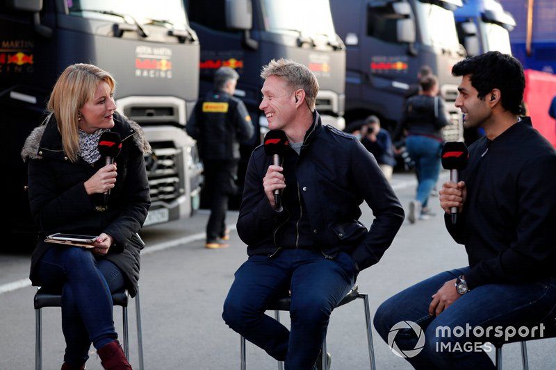 Rachel Brooks, Simon Lazenby et Karun Chandhok