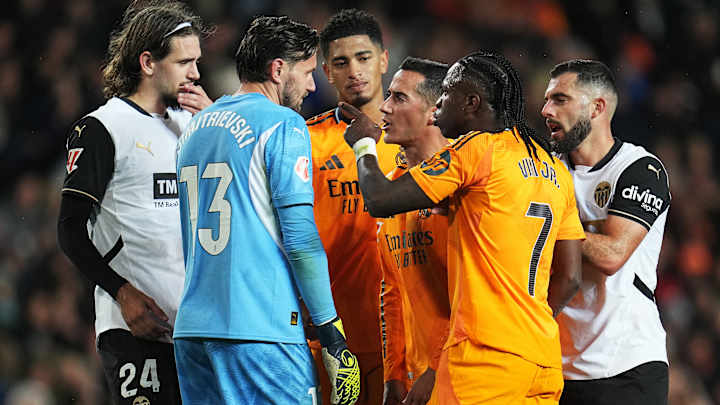 Vinicius expulsé contre Valencia