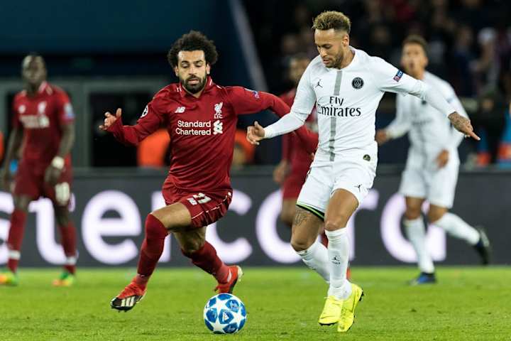 Mohamed Salah en action
