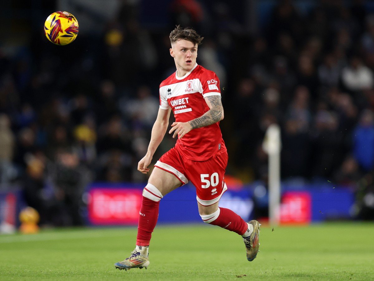 Ben Doak en action pour Middlesbrough