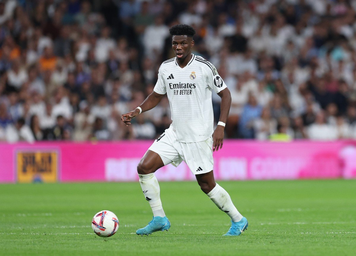 Aurelien Tchouameni en action