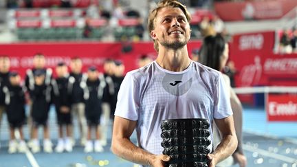 Alexandre Müller lors de sa victoire à Hong Kong