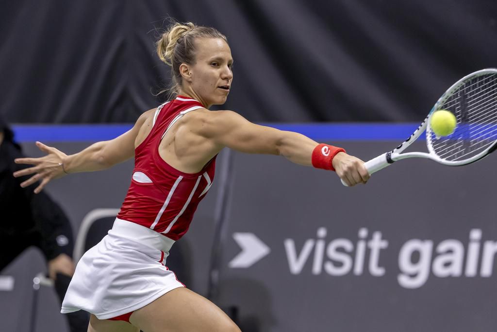 Viktorija Golubic pendant un match