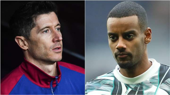 Robert Lewandowski pourrait être remplacé par Alexander Isak au Barça