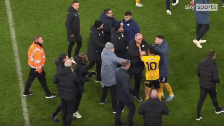 Incident avec Matheus Cunha