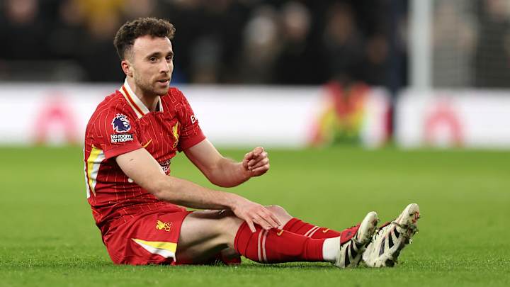 Diogo Jota a toujours été sujet aux blessures à Anfield
