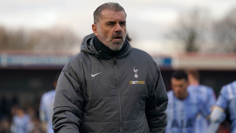 Ange Postecoglou au Lamb dimanche