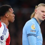 Haaland réagit après la défaite de Man City face à Arsenal