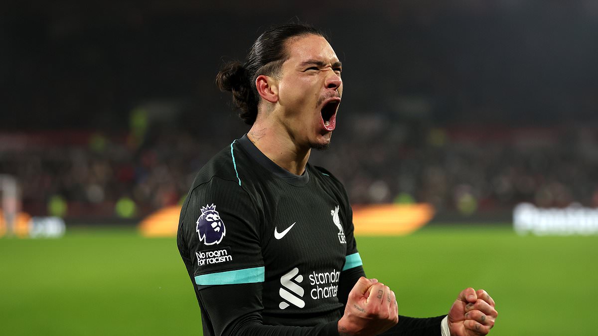 Liverpool - Nunez et les remplaçants brillent contre Brentford