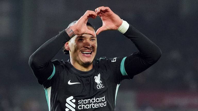 Darwin Nunez célèbre son but