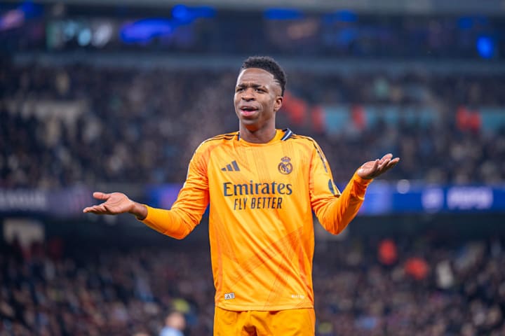 Vinicius Junior en action Vinicius Junior en action